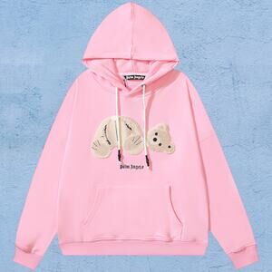 Palm Angels Women's Pink Hoodie